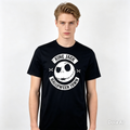 Disney The Nightmare Before Christmas King Jack Crest Graphic T-Shirt –Official Licensed