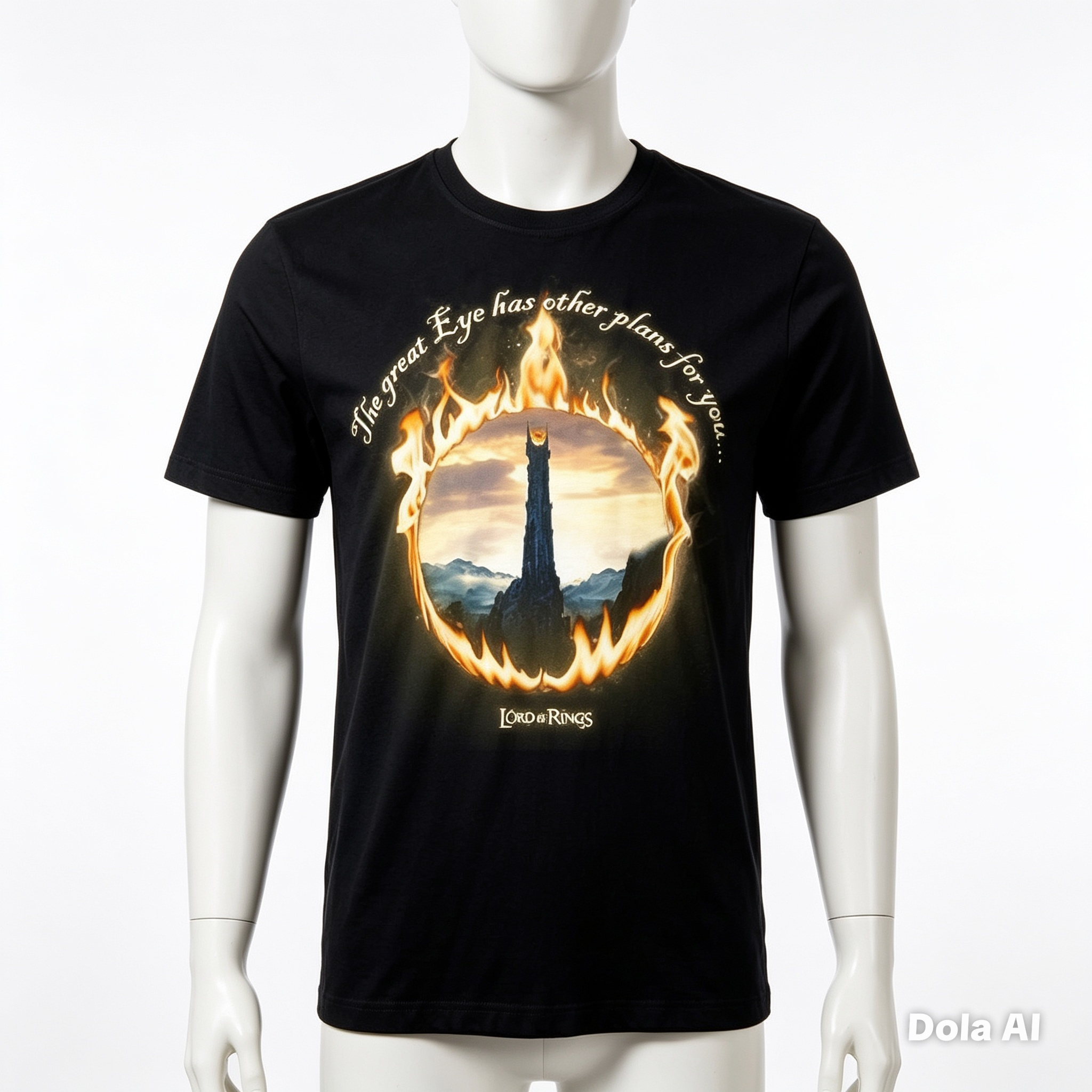 The Lord of the Rings The Great Eye Graphic T-Shirt – Official Licensed