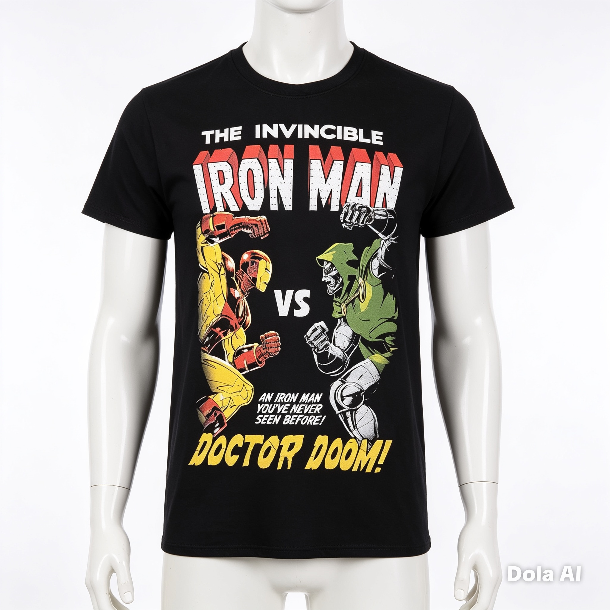 Marvel Iron Man vs Doctor Doom T-Shirt - Official Licensed