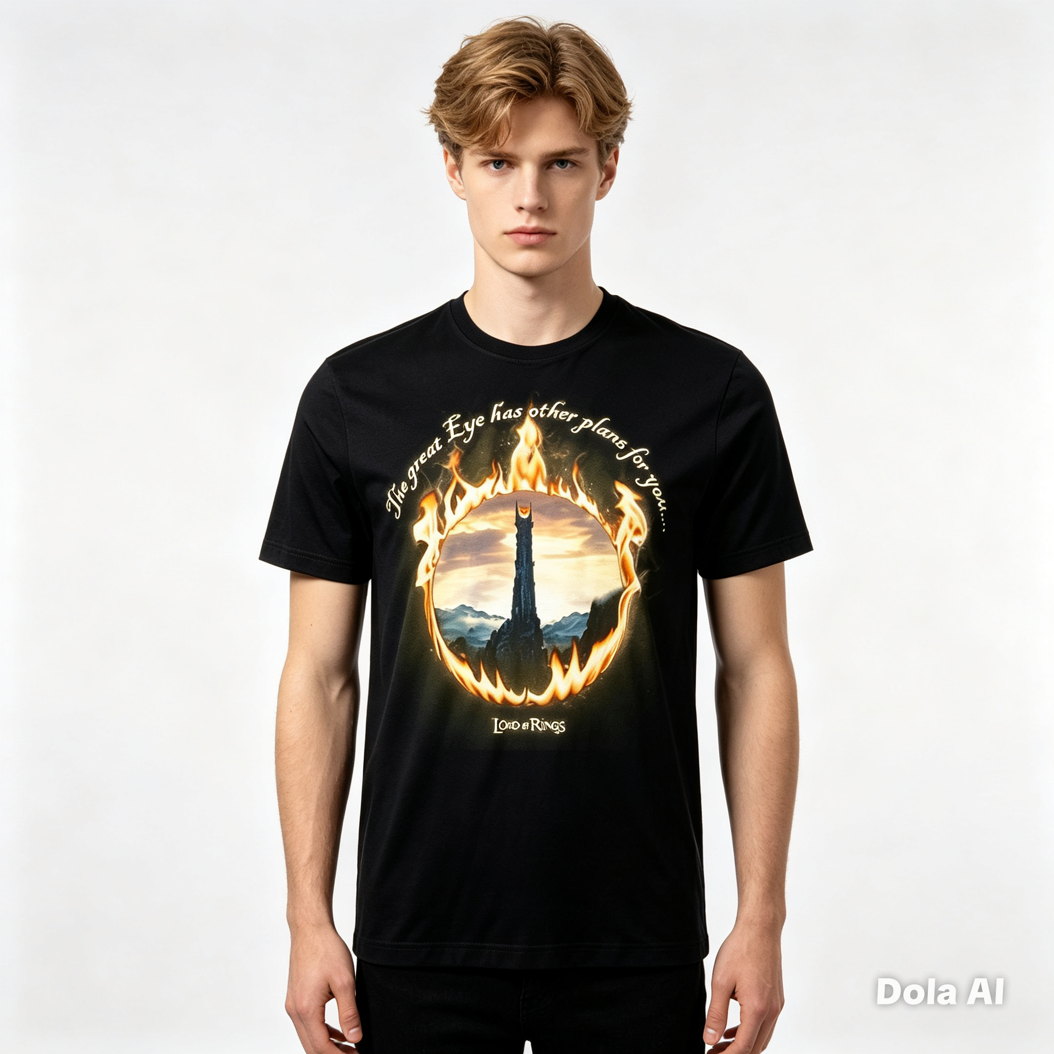 The Lord of the Rings The Great Eye Graphic T-Shirt – Official Licensed