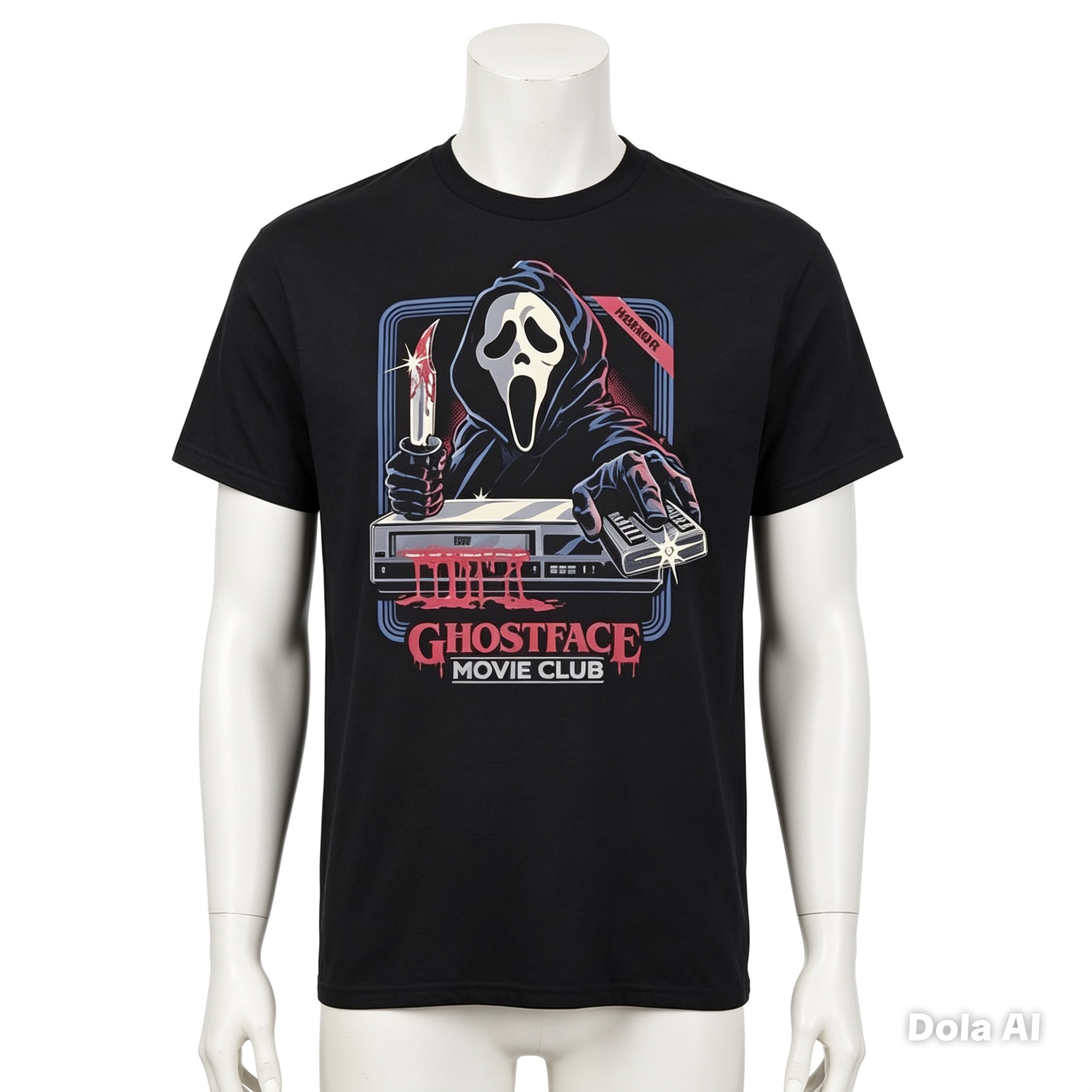 Ghostface Movie Club T-Shirt - Official Licensed