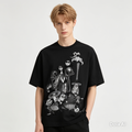 Disney The Nightmare Before Christmas Tonal Sketch T-Shirt - Official Licensed