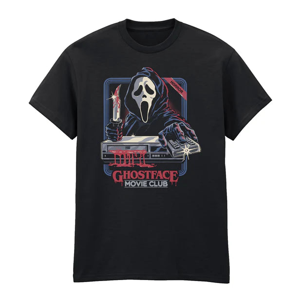 Ghostface Movie Club T-Shirt - Official Licensed
