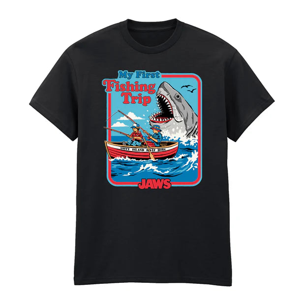 Jaws "My First Fishing Trip" T-Shirt - Official Licensed