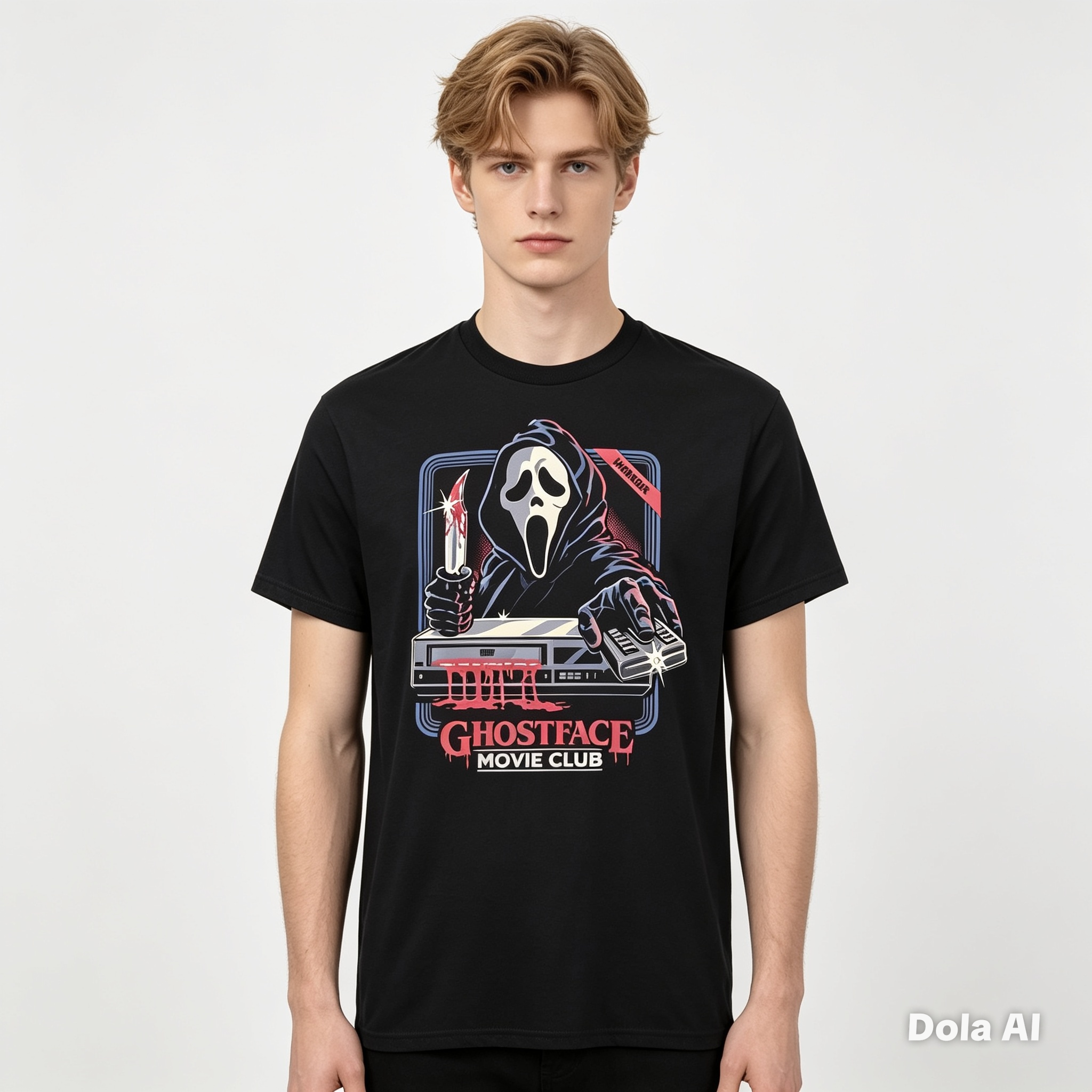 Ghostface Movie Club T-Shirt - Official Licensed