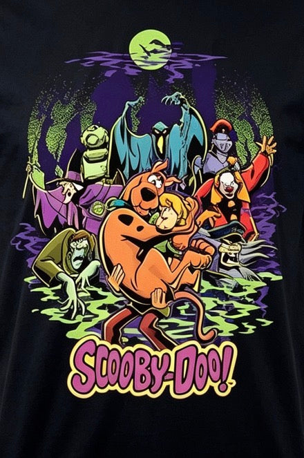 Scooby-Doo Haunted Mystery Graphic T-Shirt – Licensed