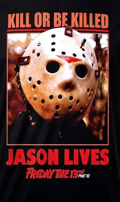 Friday the 13th Part VI: Jason Lives T-Shirt -Official Licensed