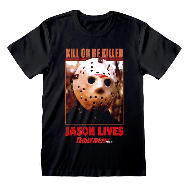 Friday the 13th Part VI: Jason Lives T-Shirt -Official Licensed