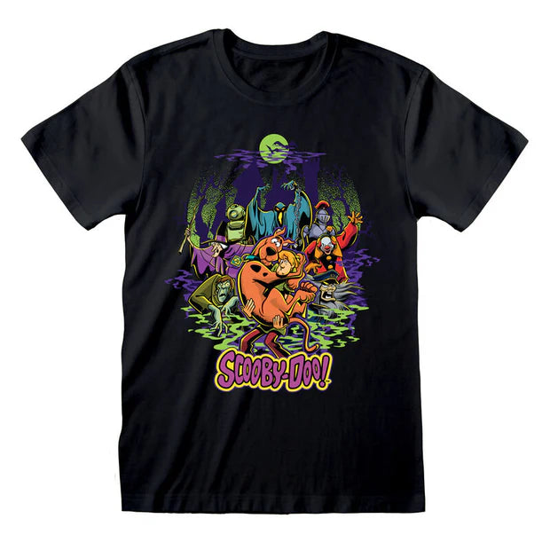 Scooby-Doo Haunted Mystery Graphic T-Shirt – Licensed